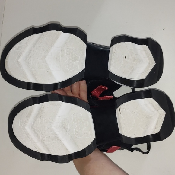 Sorel KINETIC™ Impact Slingback Heel Women's Sandal Size Black/White Sz 11 - Picture 7 of 10